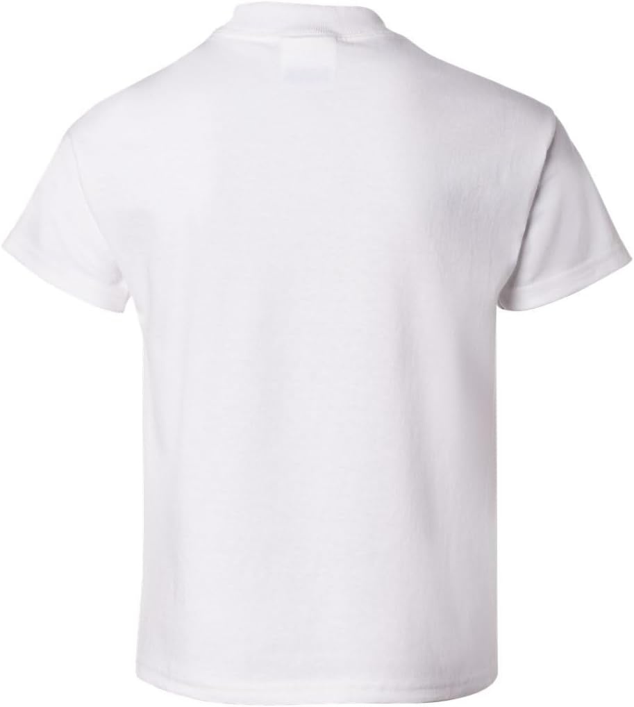 image:imageHanes Boys Essentials Short Sleeve Tshirt Value Pack 3 or 6PackWhite 6 Pack