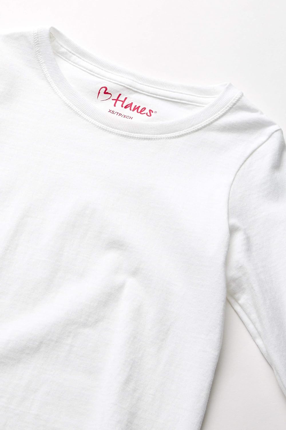 image:imageHanes Girls Comfortsoft Long Sleeve TeeWhite