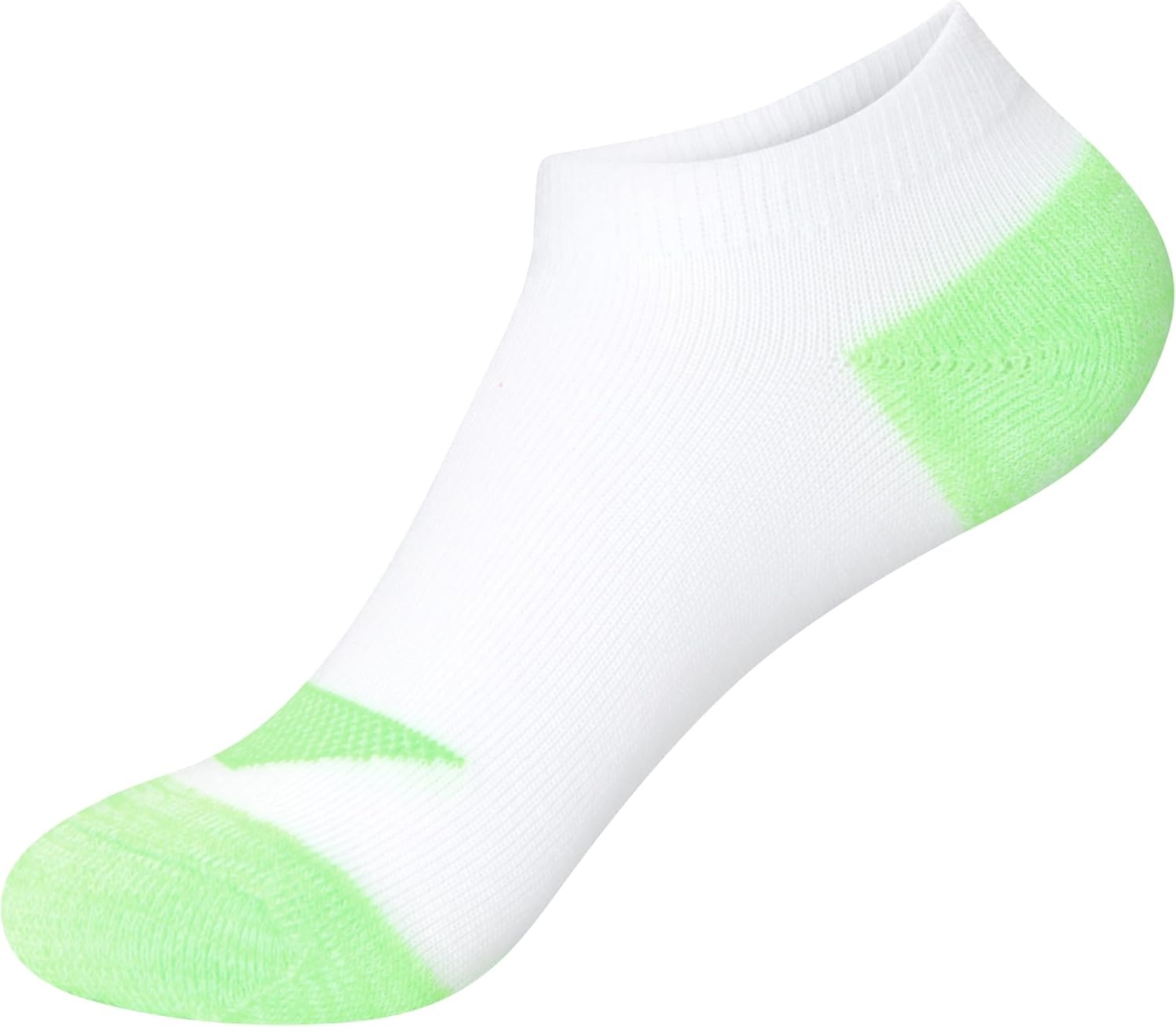image:imageHanes Girls Socks Cool Comfort Moisturewicking Socks Ankle amp No Show Ez Sort Multi PackWhite 14 Pack