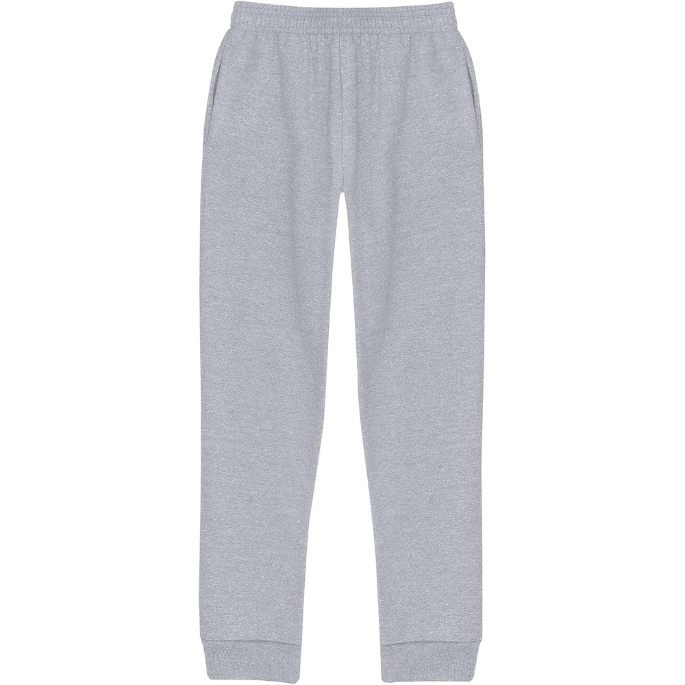 image:imageHanes Boys EcoSmart Fleece Joggers Midweight Sweatpants with Pockets Sweats for BoysLight Steel