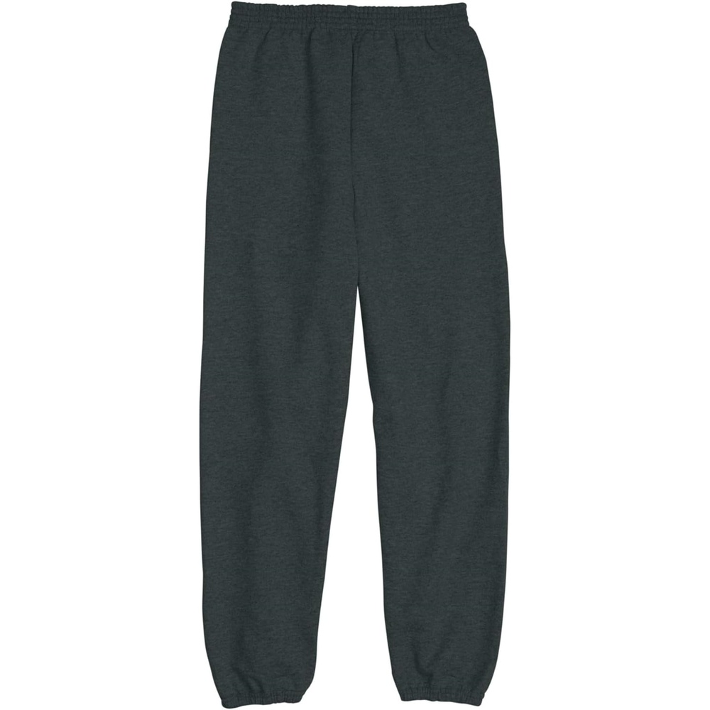 image:imageHanes Boys Ecosmart Fleece Sweatpants Midweight CottonPoly Fleece Pants for BoysCharcoal Heather