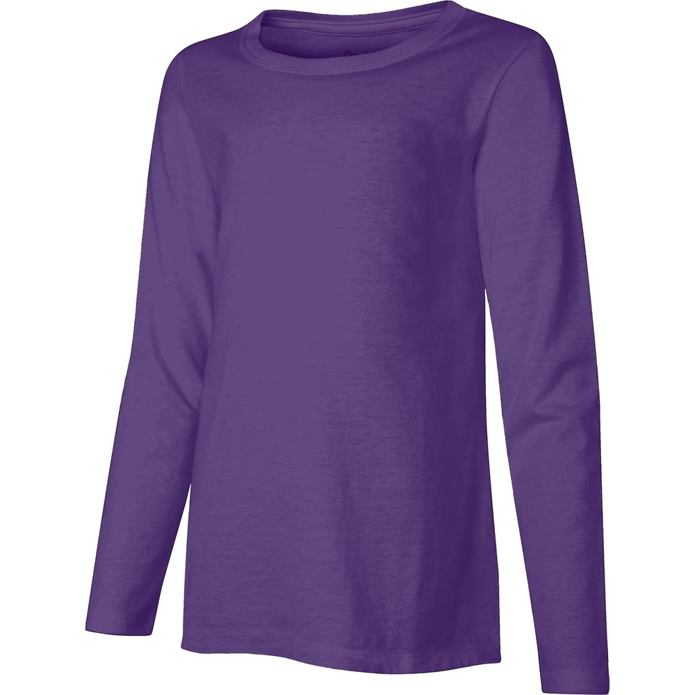 image:imageHanes Girls Comfortsoft Long Sleeve TeePurple Crush