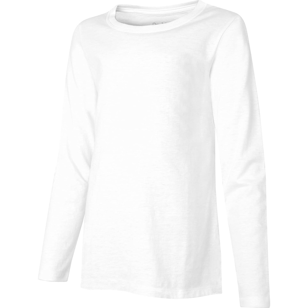 image:imageHanes Girls Comfortsoft Long Sleeve TeeWhite