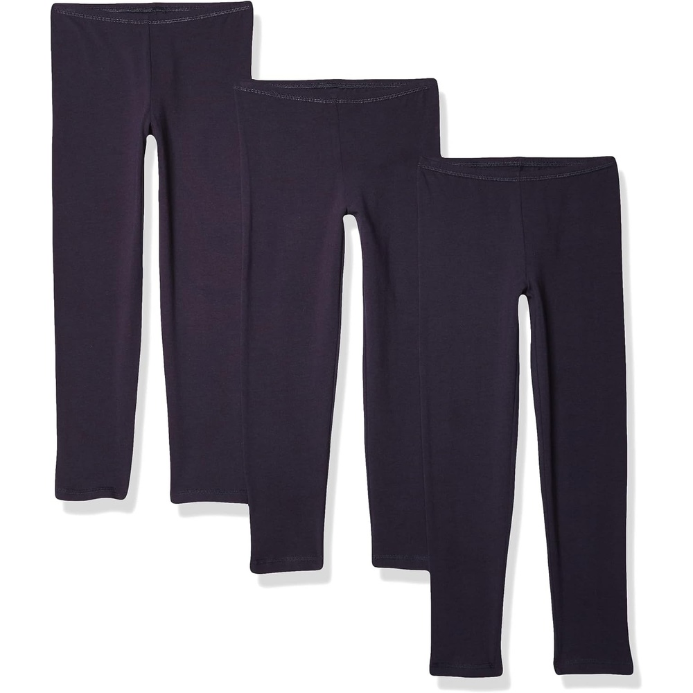 image:imageHanes Girls Stretch Leggings Value Pack 3PackNavy