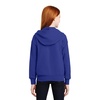 Hanes Big Boys’ Eco Smart Fleece Zip Hood, Black, Large(Deep Royal)