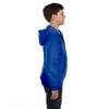 Hanes Big Boys’ Eco Smart Fleece Zip Hood, Black, Large(Deep Royal)