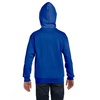 Hanes Big Boys’ Eco Smart Fleece Zip Hood, Black, Large(Deep Royal)