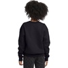Hanes Boys’ EcoSmart Sweatshirt, Cotton Crewneck Pullover, Kids’ Fleece Sweatshirt(Black)