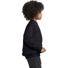 Hanes Boys’ EcoSmart Sweatshirt, Cotton Crewneck Pullover, Kids’ Fleece Sweatshirt(Black)