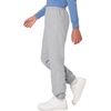 Hanes Boys’ Ecosmart Fleece Sweatpants, Midweight Cotton/Poly Fleece Pants for Boys(Light Steel)