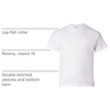 Hanes Boys Essentials Short Sleeve T-shirt Value Pack, 3 or 6-Pack(White – 6 Pack)