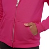 Hanes Girls’ Comfortsoft Ecosmart Full-Zip Hoodie(Amaranth)