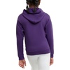 Hanes Girls’ Comfortsoft Ecosmart Full-Zip Hoodie(Purple Thora)
