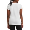 Hanes Girls’ Cotton T-Shirts, Essential Girls’ Tees, Cotton Shirts for Girls, 2-Pack(White)