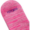 Hanes Girls’ Socks, Cool Comfort Moisture-wicking Socks, Ankle & No Show, Ez Sort, Multi Pack(White  14 Pack)
