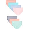 Hanes Girls’ Underwear Hipsters, 7-pack, Pure Comfort Microfiber Hipster Panties for Girls, Assorted(Coral/Blue/Aqua)