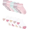 Hanes Toddler Ankle and Low Cut Socks, 12-Pack, Pure Comfort Socks for Infant & Toddler Girls and Boys – Organic Cotton Blend(Assorted – 20 Pack)