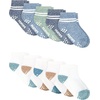 Hanes Toddler Ankle and Low Cut Socks, 12-Pack, Pure Comfort Socks for Infant & Toddler Girls and Boys – Organic Cotton Blend(White – 22 Pack)