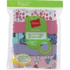 Hanes Ultimate Girls’ Underwear, Cotton Stretch Panties, Briefs, Bikinis, & Hipsters, 5-Pack(Assorted 1)