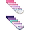 Hanes Girls’ And Toddlers Underwear, Stretch Cotton Panties, 12-pack, Briefs, Bikini and Hipsters for Girls(Pink  Blue  Lilac  Flowers)