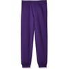 Hanes Girls’ ComfortSoft EcoSmart Jogger Pants(Purple Thora)