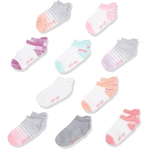 Hanes Baby And Toddler Socks, Non-slip Grip Ankle Socks, Boys’ and Girls’, Multipacks(Assorted)