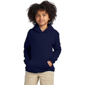 Hanes Boys’ EcoSmart Fleece Hoodie, Hooded Sweatshirt for Boys, Pullover Sweatshirt(Navy)