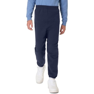 Hanes Boys’ Ecosmart Fleece Sweatpants, Midweight Cotton/Poly Fleece Pants for Boys(Navy)