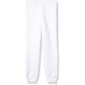 Hanes Girls’ ComfortSoft EcoSmart Jogger Pants(White)