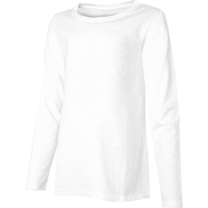Hanes Girls’ Comfortsoft Long Sleeve Tee(White)