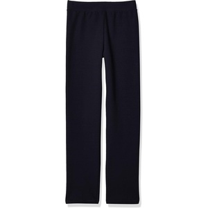 Hanes Girls’ Sweatpants – EcoSmart Open-Bottom Fleece Pants(Navy)