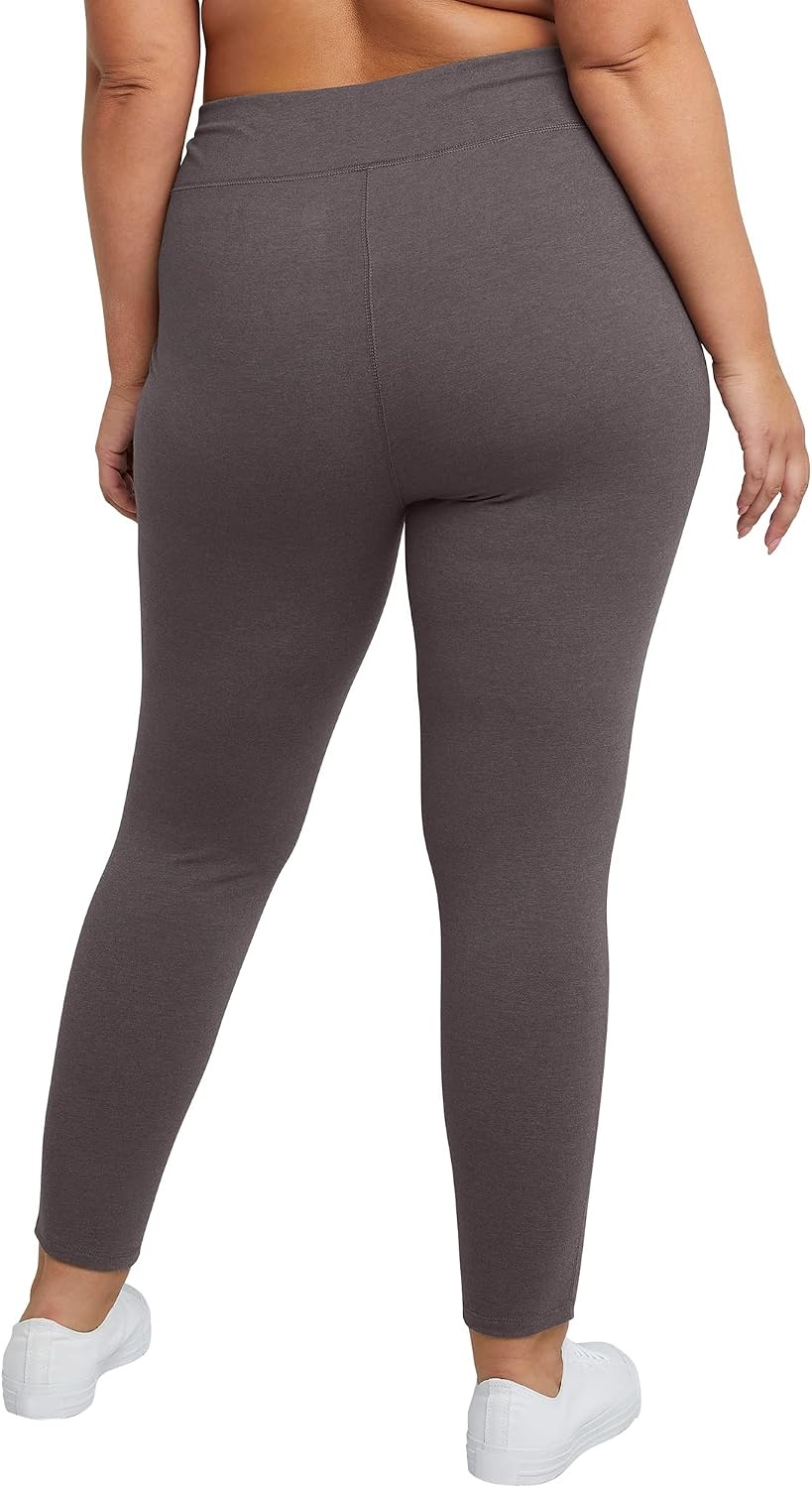 image:imageHanes Womens Long LeggingsCharcoal Heather
