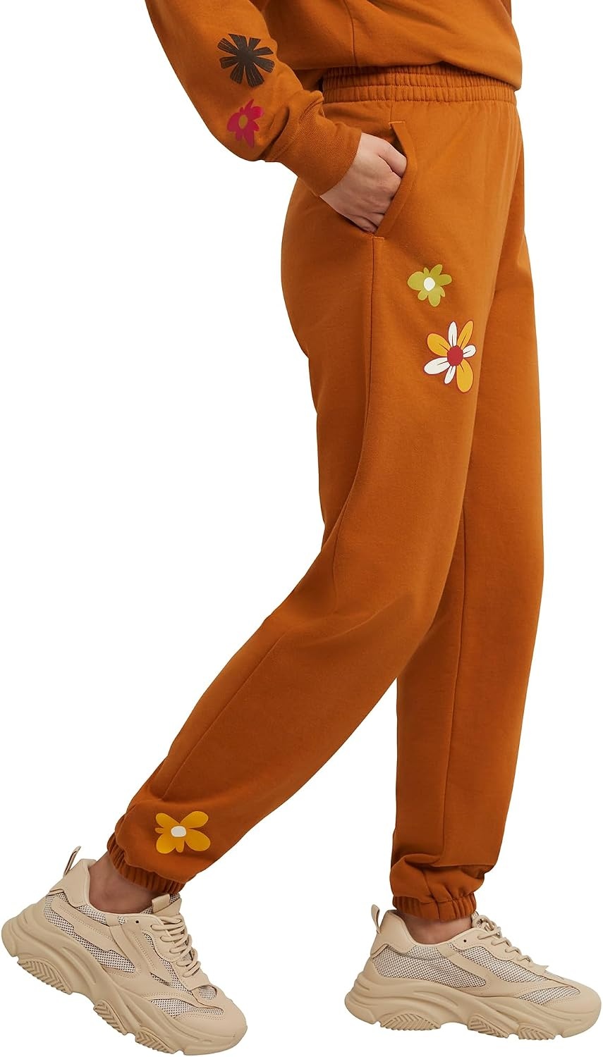 image:imageHanes Womens Originals Midweight Fleece Joggers Sweatpants with Pockets 30 PlusAllgood Gold