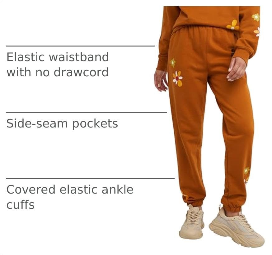 image:imageHanes Womens Originals Midweight Fleece Joggers Sweatpants with Pockets 30 PlusAllgood Gold