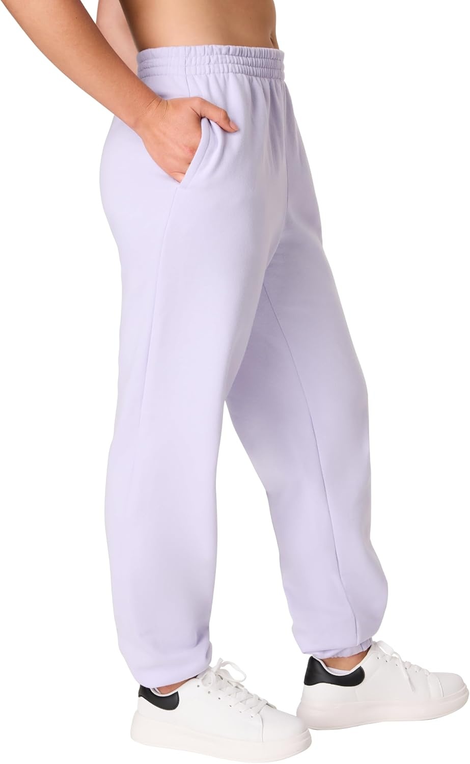 image:imageHanes Womens Originals Midweight Fleece Joggers Sweatpants with Pockets 30 PlusUrban Lilac