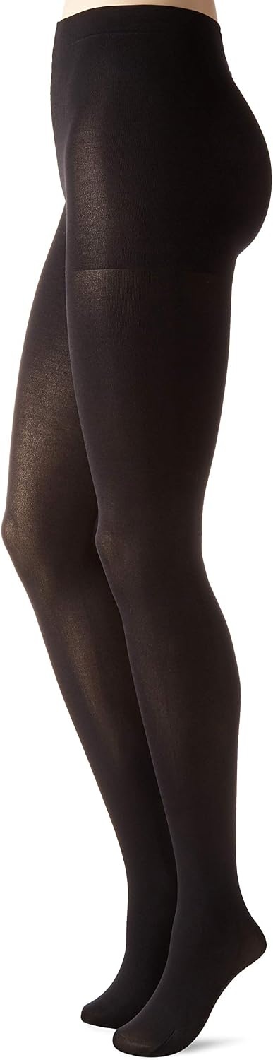 image:imageHanes Womens Script Blackout Tights with XTemp Technology Control Top Sheer Toe BlackBlack