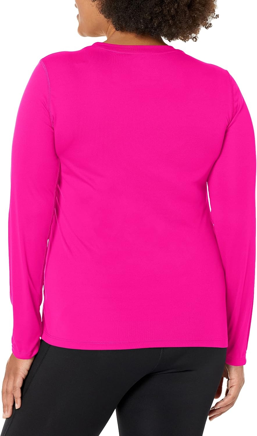 image:imageHanes Womens Sport Cool Dri Performance Long Sleeve TShirtFresh Berry