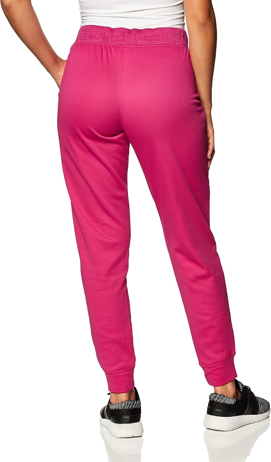 image:imageHanes Womens Sport Performance Fleece Jogger Pants with PocketsFresh Berry SolidFresh Berry Heather