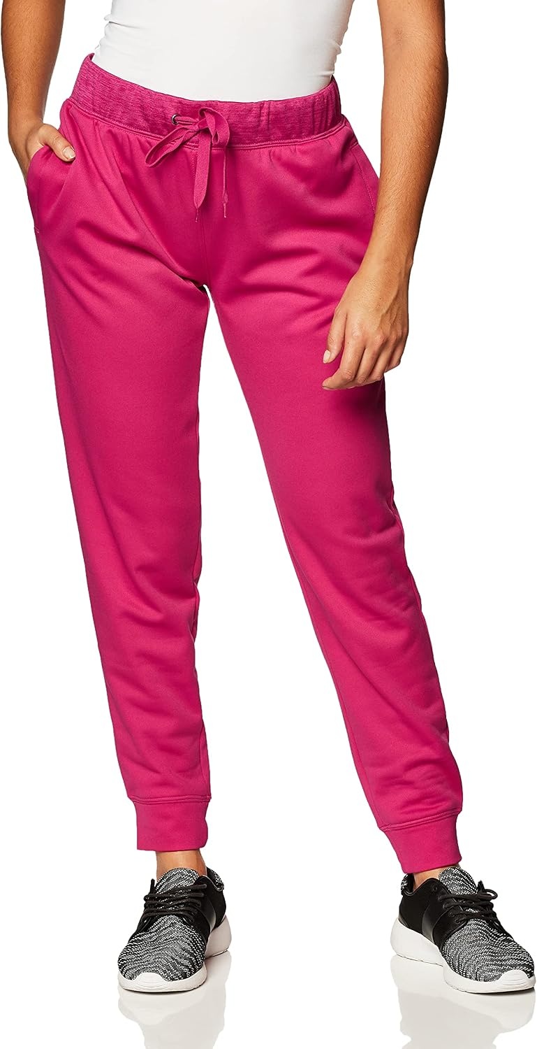 image:imageHanes Womens Sport Performance Fleece Jogger Pants with PocketsFresh Berry SolidFresh Berry Heather
