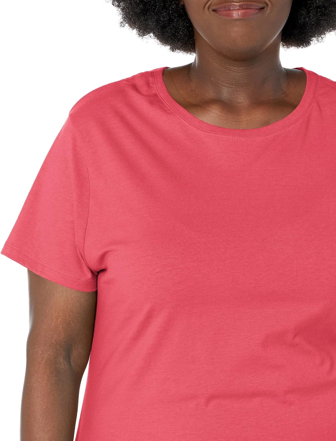 image:imageHanes Womens TShirt Just My Size Cotton Tee Plus Size TeeBriny Pink