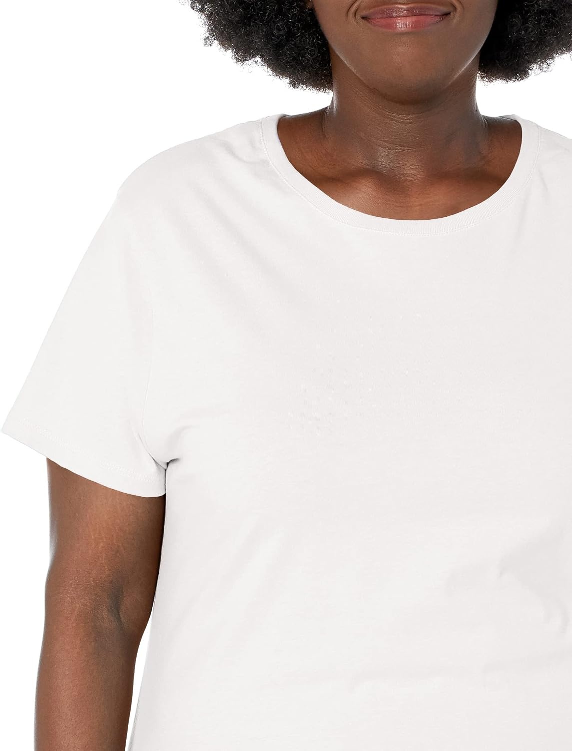 image:imageHanes Womens TShirt Just My Size Cotton Tee Plus Size TeeWhite
