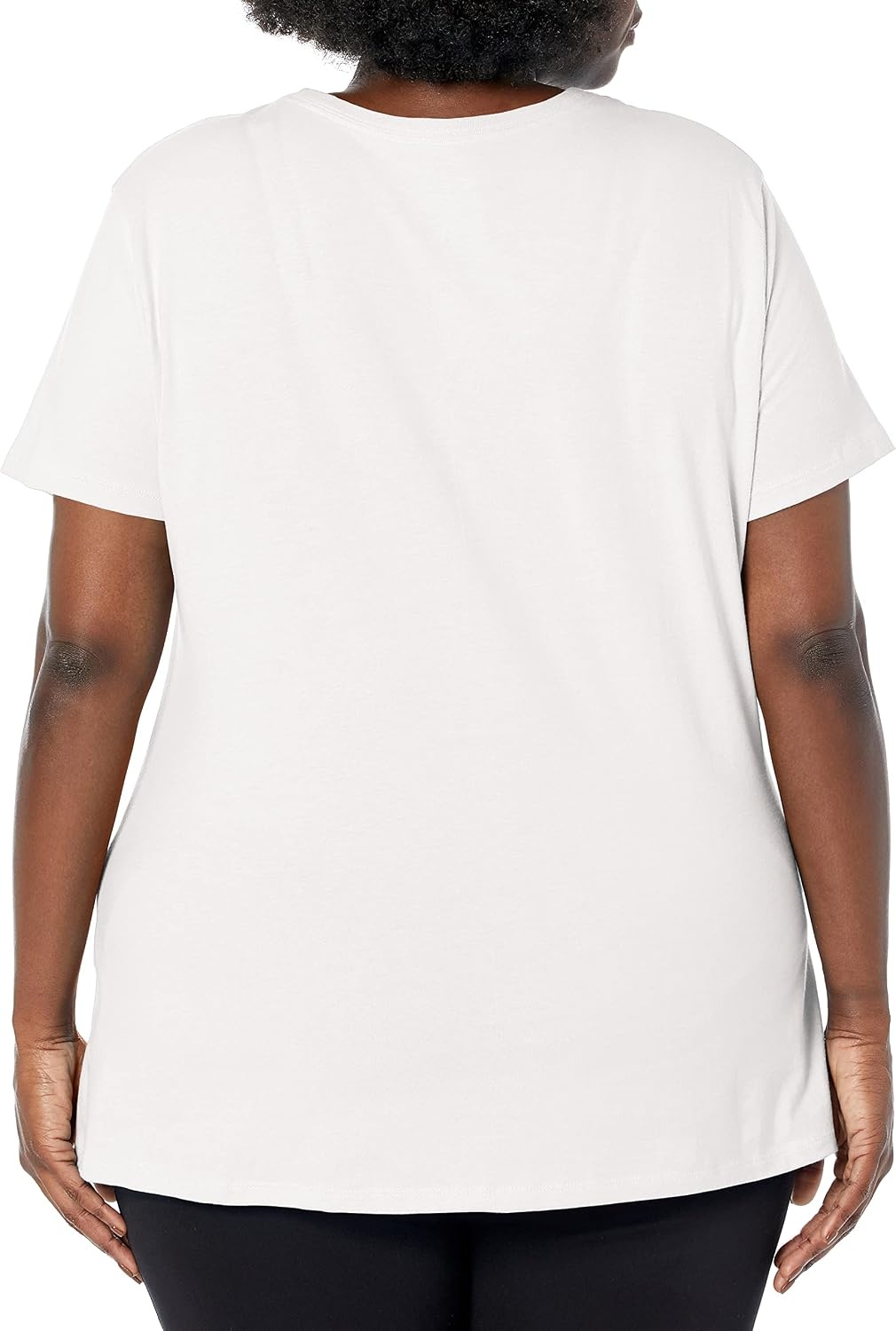 image:imageHanes Womens TShirt Just My Size Cotton Tee Plus Size TeeWhite