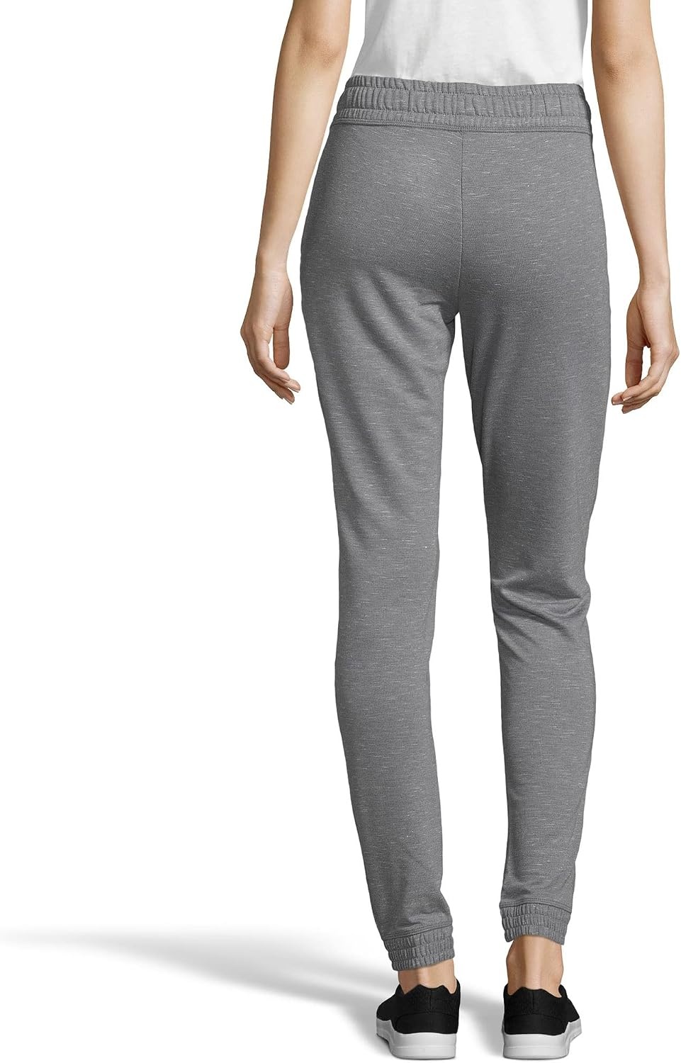 image:imageHanes Womens Triblend French Terry Jogger with PocketsDada Grey Heather