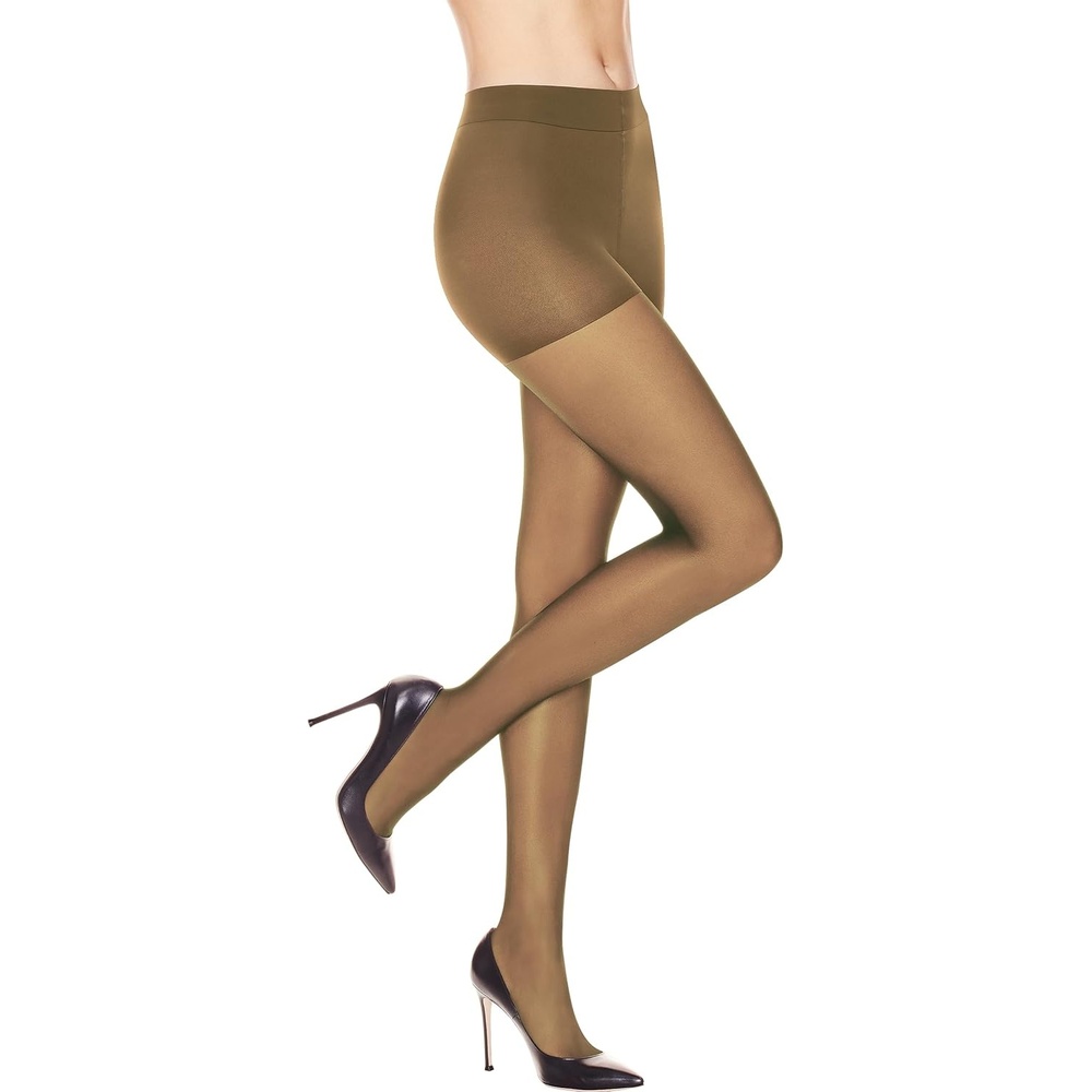 image:imageHanes Leg Boost Womens Support Tights for Cellulite Smoothing and AllDay Wear Shaper Panty Sheer ToeLittle Color