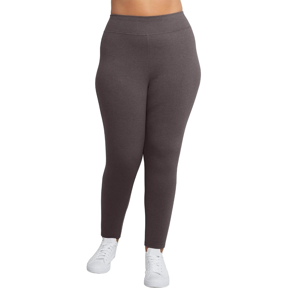 image:imageHanes Womens Long LeggingsCharcoal Heather