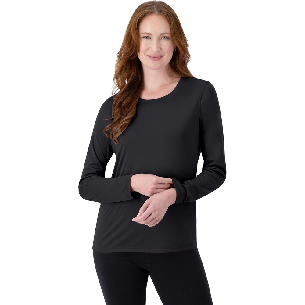 image:imageHanes Womens Sport Cool Dri Performance Long Sleeve TShirtBlack 1 Pack