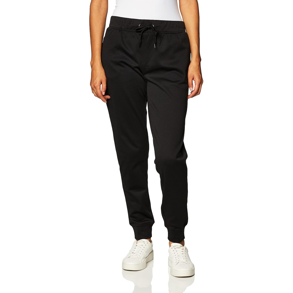 image:imageHanes Womens Sport Performance Fleece Jogger Pants with PocketsBlack HeatherBlack Heather