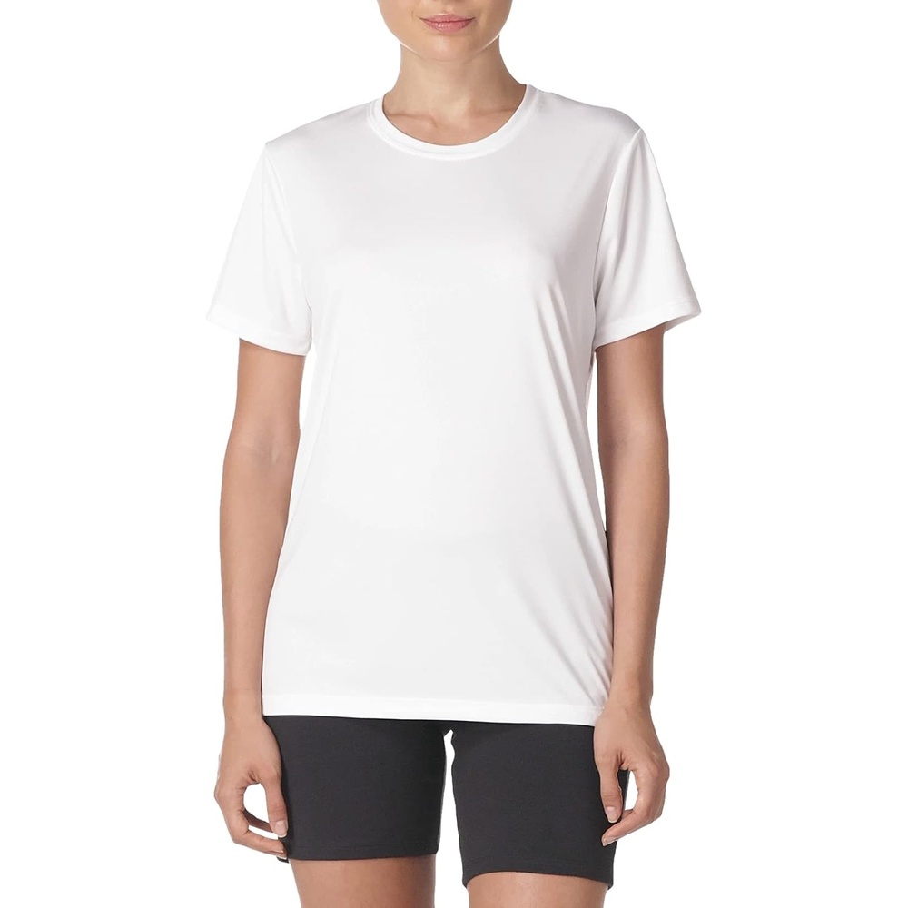 image:imageHanes Womens Sport Performance TShirt Cool Dri Short Sleeve Tee Moisture WickingWhite