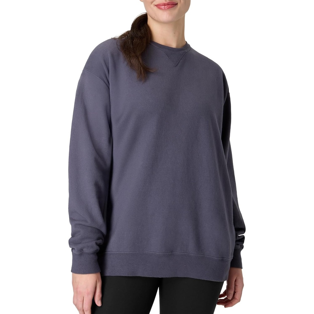 image:imageHanes mens Comfortwash Garment Dyed SweatshirtAnchor Slate