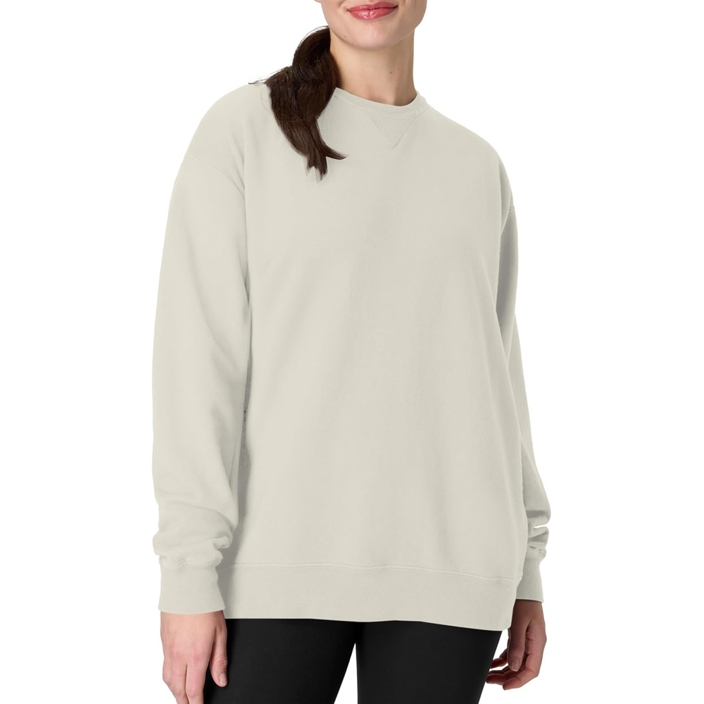 image:imageHanes mens Comfortwash Garment Dyed SweatshirtParchment